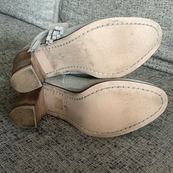 Seychelles Taupe Suede Boots Size 9 - Picture 9 of 9